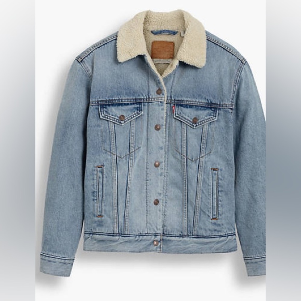 Levi’s Ex Boyfriend Sherpa Lined Trucker Jacket